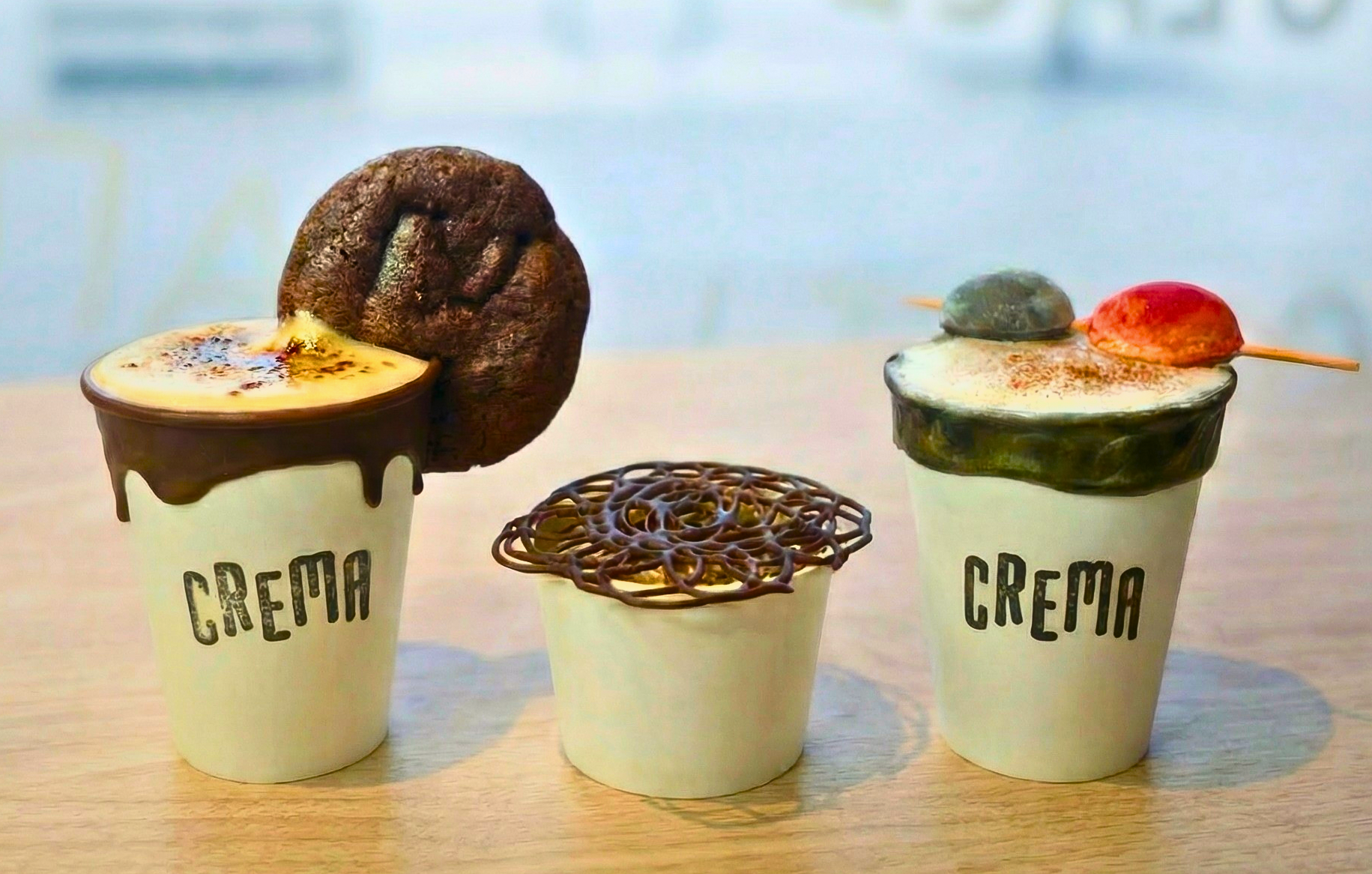 Crema Ice Cream Hot Chocolate Festival Special Drinks